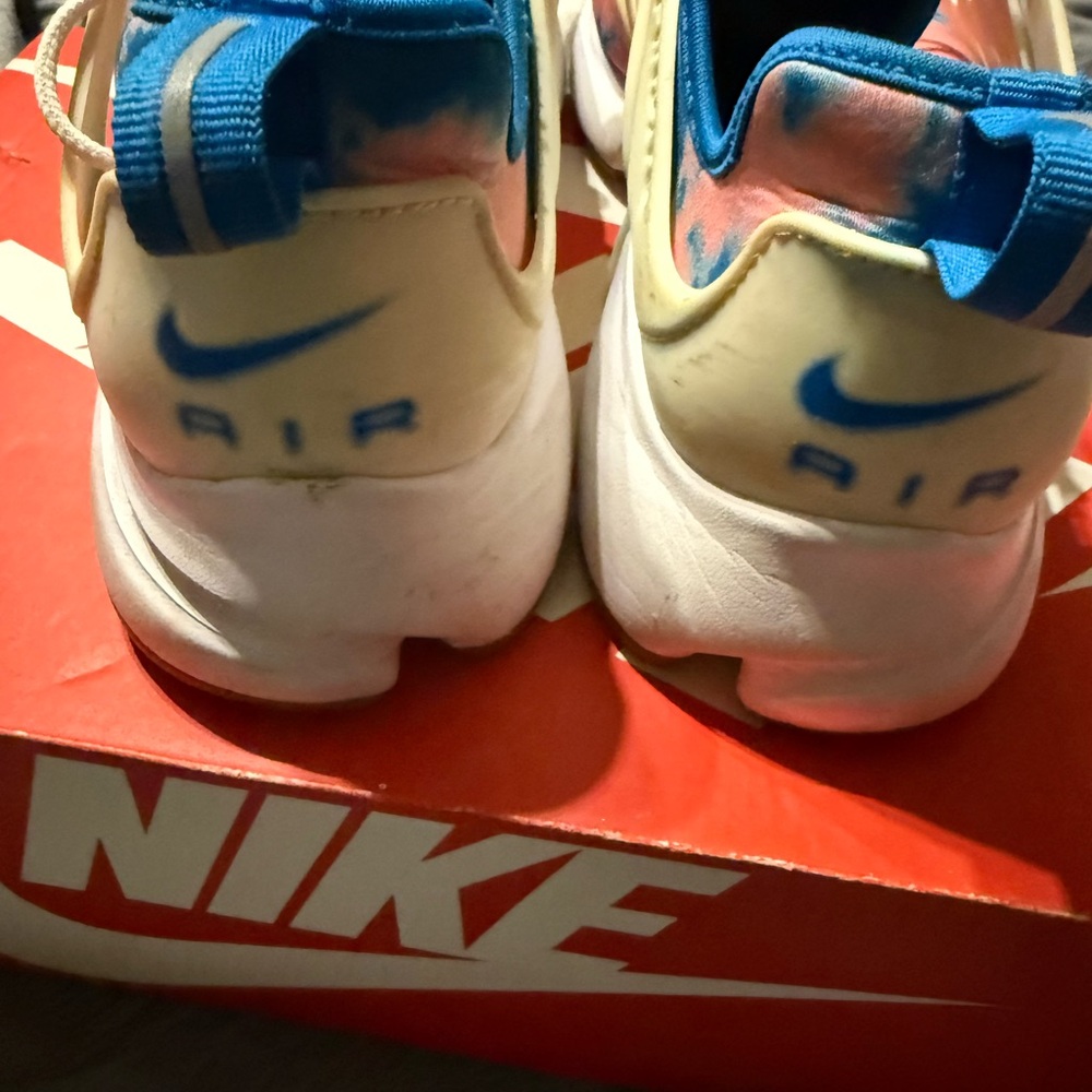 Nike Presto Blue and Pink Tie-Dye Athletic Sneakers - Picture 4 of 6